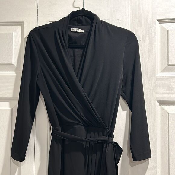 Eliza J Black Dress, Size 10 - Picture 2 of 11